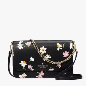 Kate Spade Madison Floral Waltz Flap Convertible Crossbody